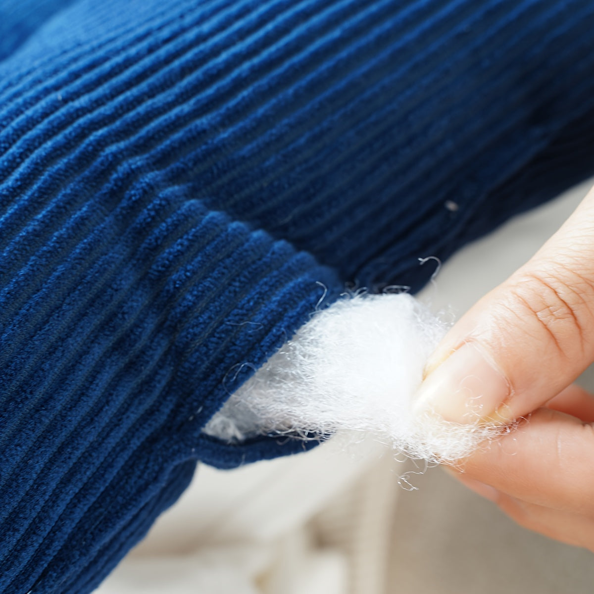 Classic Washable Polyester Chair Pads with Ties – 4 Pack by Snagg A Cushion