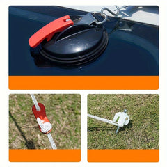 Portable SUV & Truck Roof Tent Sunshade by Snagg A Canopy Tent