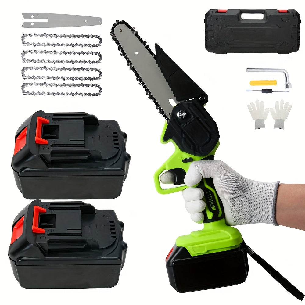 Mini Cordless Electric Chainsaw – 6-Inch