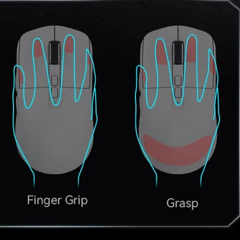 Tri Mode Wireless Gaming Mouse & RGB Magnetic Charging Base by Snagg A Gaming Mouse