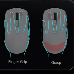 Tri Mode Wireless Gaming Mouse & RGB Magnetic Charging Base by Snagg A Gaming Mouse