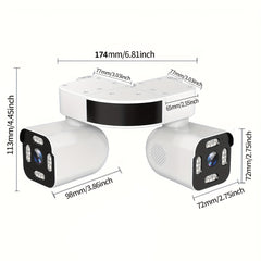 3MP Outdoor WiFi Security Camera with Motion Detection by Snagg An Outdoor Camera