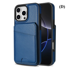 2 in 1 Detachable Card Pocket Magsafe Case – for iPhone 17 Series - D - Blue / iPhone17 - Phone Cases & Covers