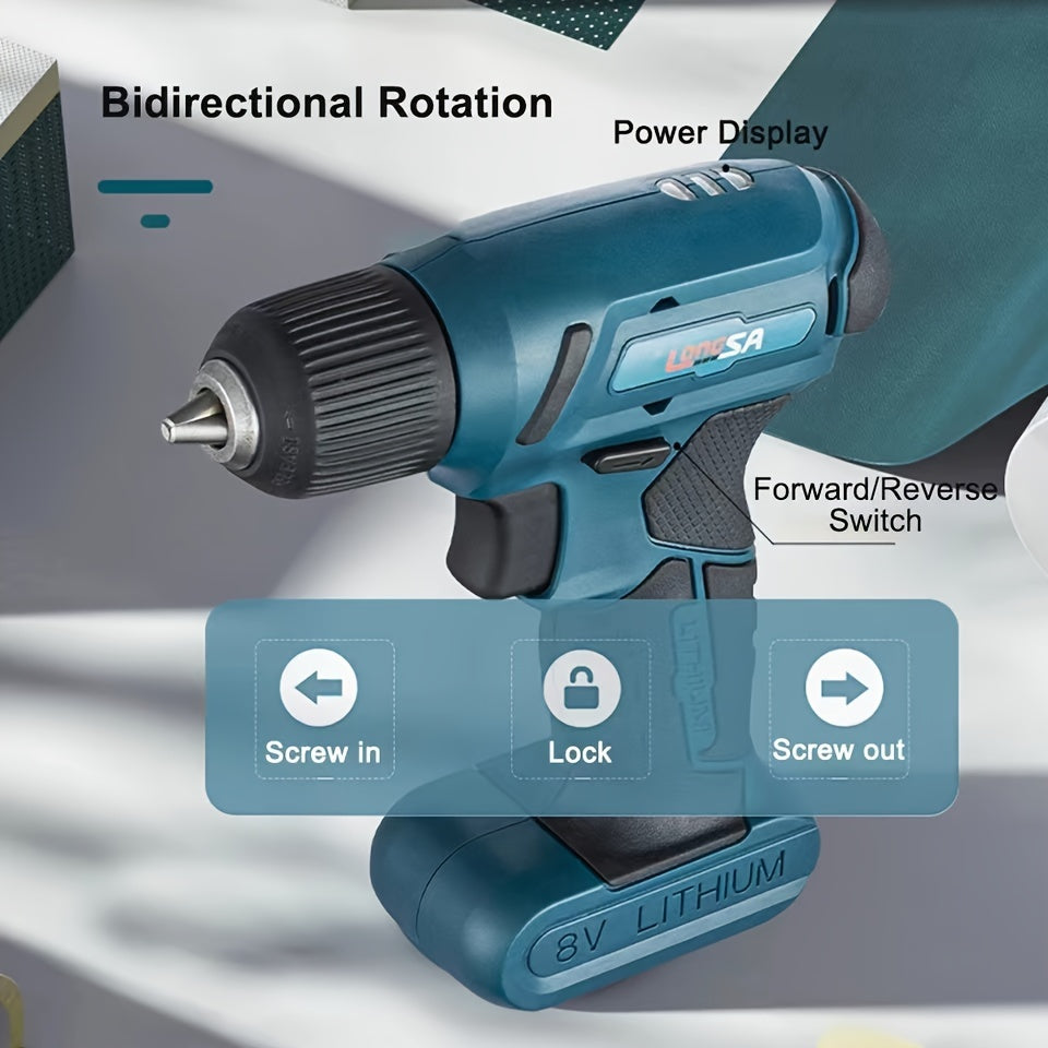 1300mAh Cordless Drill Driver Set