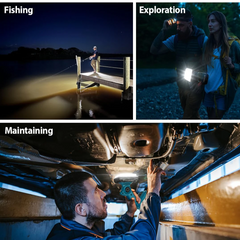 Cordless LED Work Light Compatible With Makita 18V LXT Battery - Spotlight