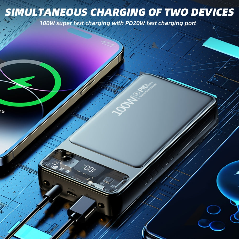 20000mAh Large Capacity Charging Power Bank by Snagg A Power Bank