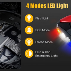 7000A High Power Car Battery Jump Starter - Roadside Essentials