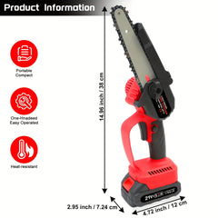 6-Inch Cordless Mini Chainsaw