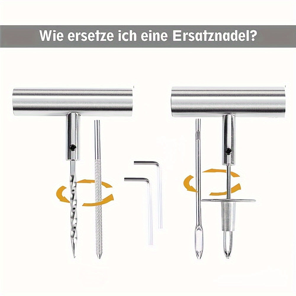 148pcs Tire Puncture Repair Kit by Snagg A Tire Repair Kit