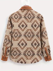 Men’s Aztec Jacket – Button-Front Casual Jacket by Snagg A Jacket