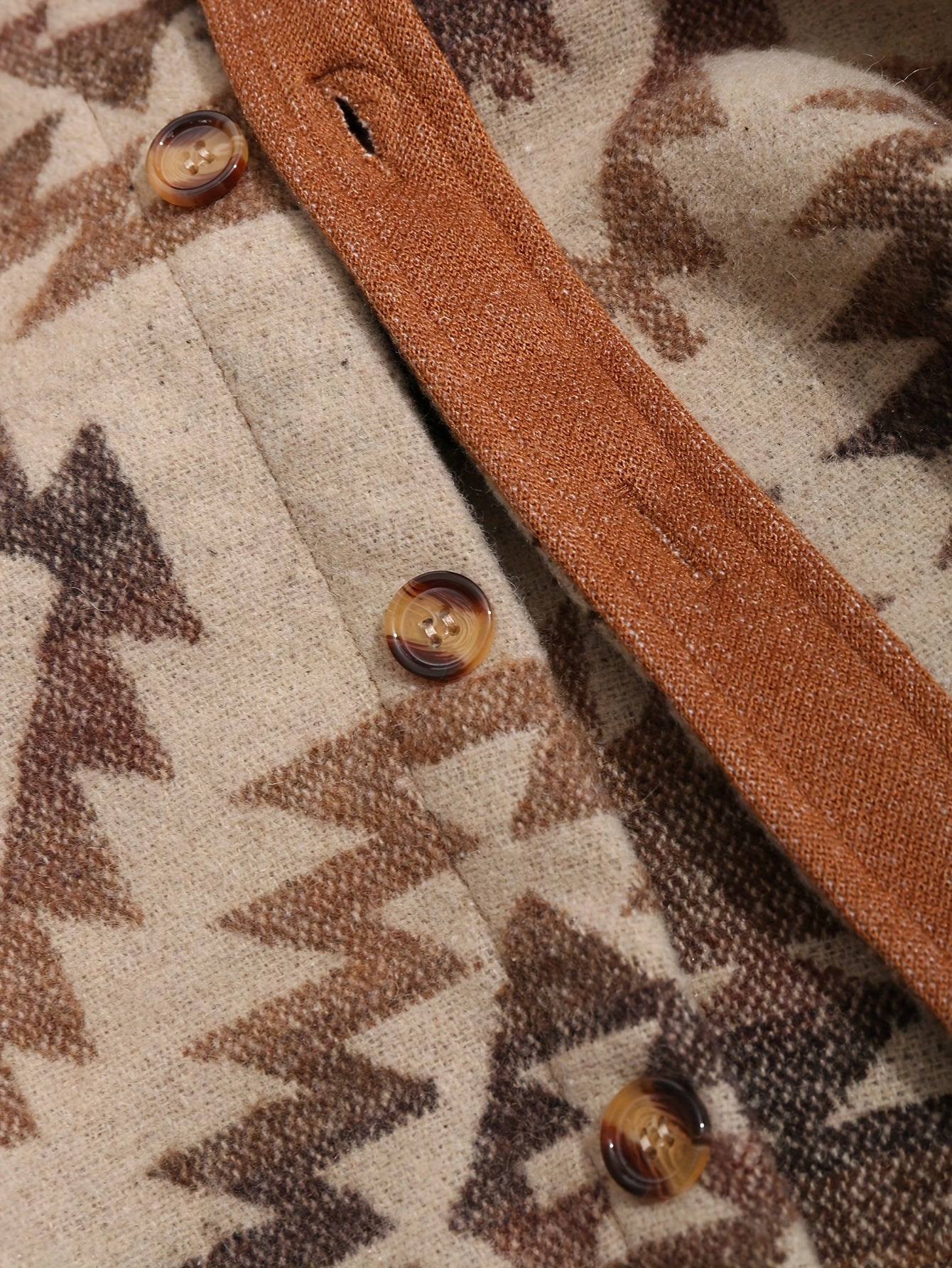 Men’s Aztec Jacket – Button-Front Casual Jacket by Snagg A Jacket