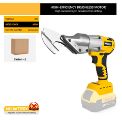 Brushless Electric Scissors With Adjustable Speed Power Tool for Dewalt 20V Battery