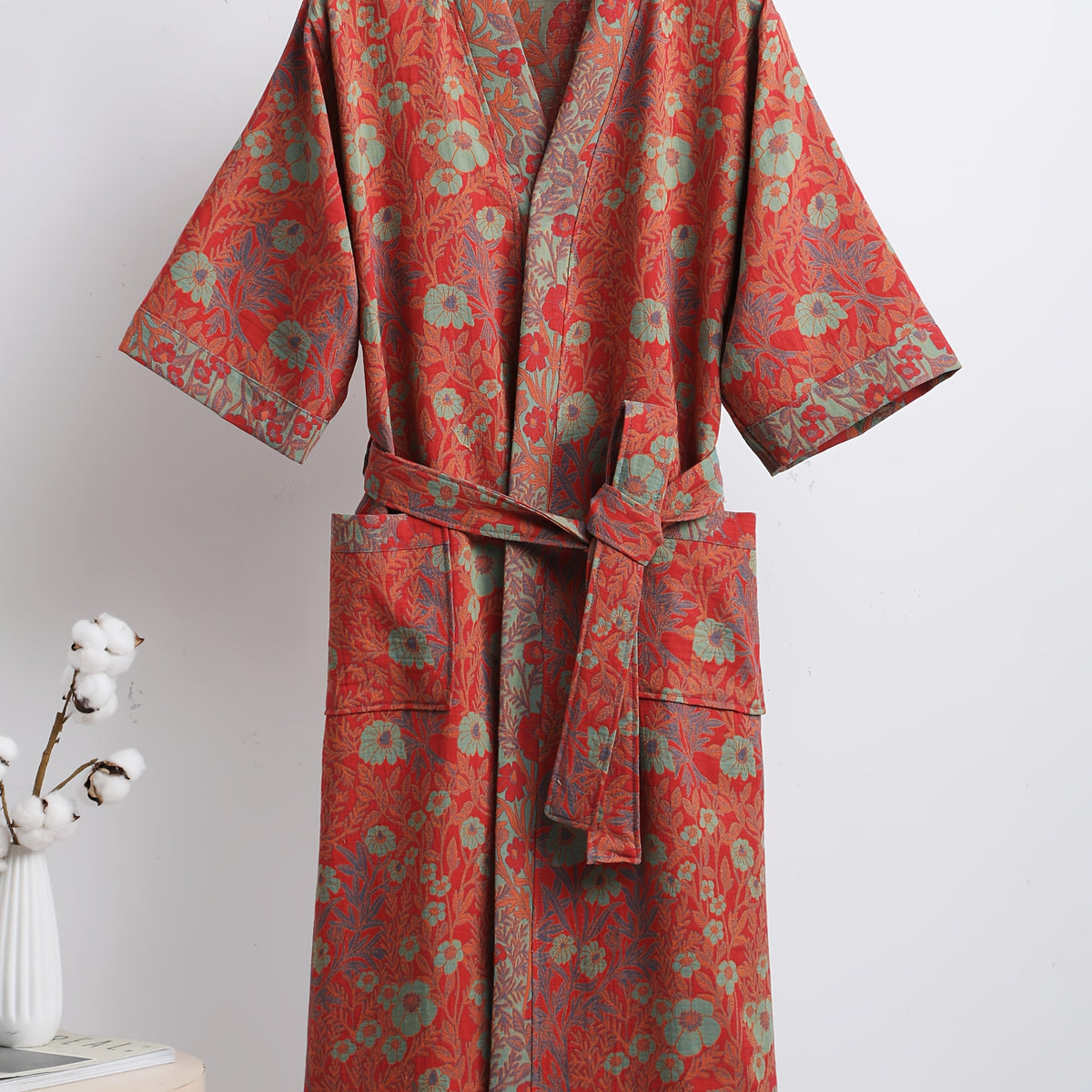 Women’s Vintage Floral Pajama Robe by Snagg A Robe
