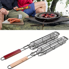 4PC Non-Stick Grill Baskets by Snagg A Grill Basket