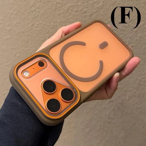 Matte MagSafe Translucent Frosted Shockproof Case – for iPhone 15 Series - F - Brown / Plus - Phone Cases & Covers