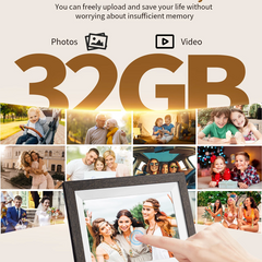 10.1" Wi-Fi Smart Digital Picture Frame