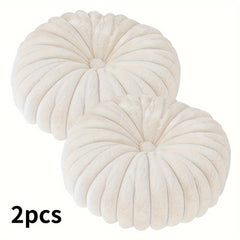 2pcs Plush & Cozy Round Throw Pillows by Snagg A Cushion