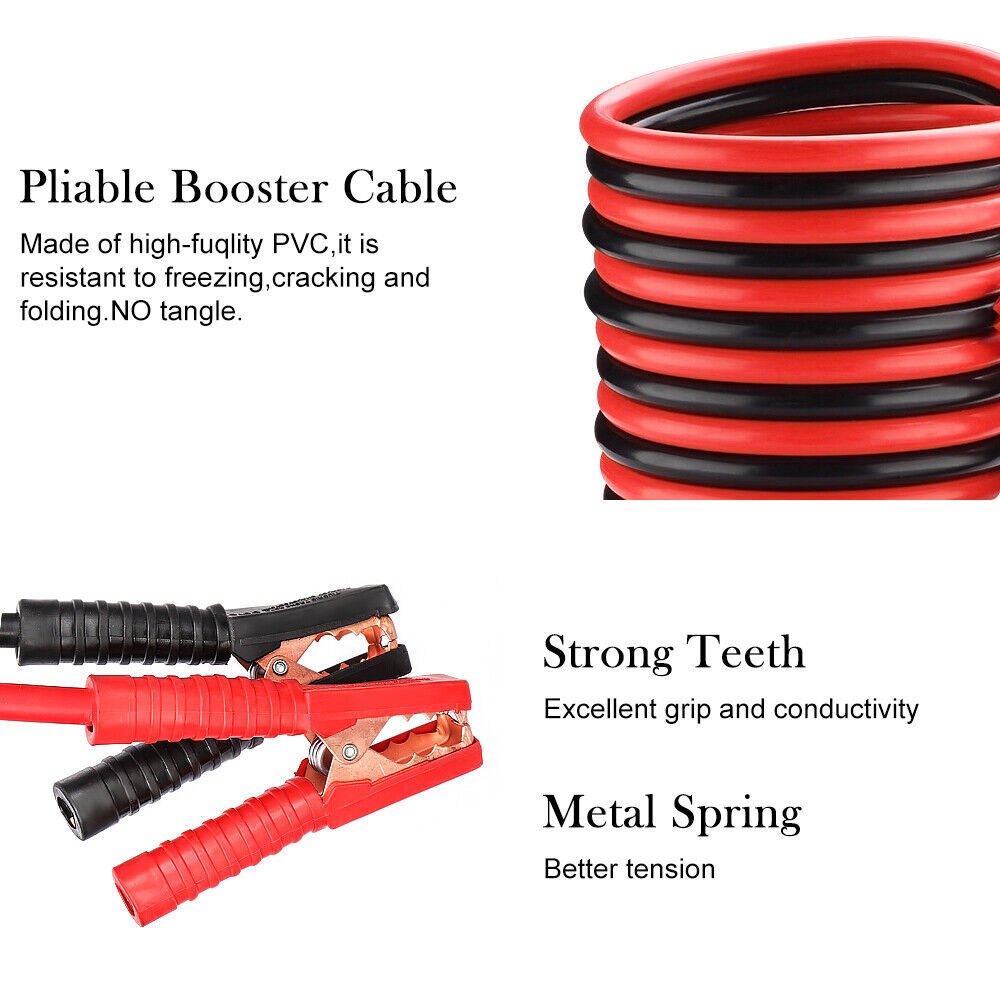 3000AMP Heavy Duty Jumper Cables - 3000A - Roadside Essentials
