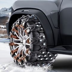 4pcs Universal Car Snow Chains by Snagg A Snow Chains