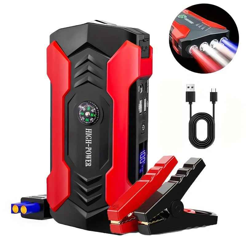 7000A High Power Car Battery Jump Starter - Roadside Essentials