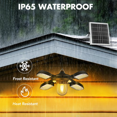 1000LM Motion Sensor Solar Pendant Light by Snagg An Outdoor Light