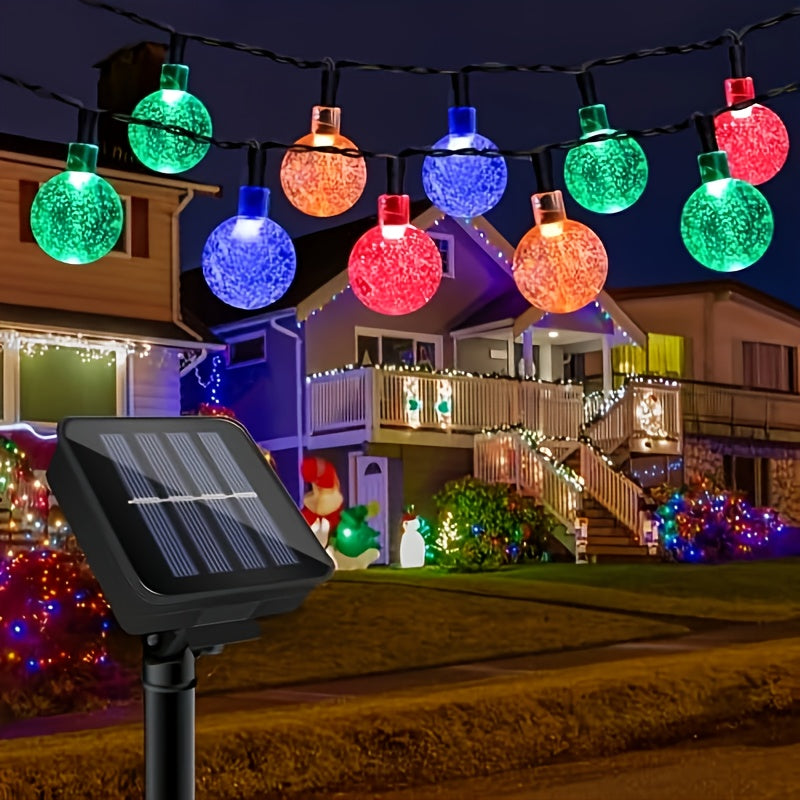 3 Pcs Of Solar Bubble Ball String Lights – 14 M Each by Snagg An Outdoor Light