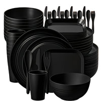 32/64pcs Lightweight Kitchen Tableware Set by Snagg A Dinnerware