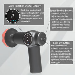 2 Speed Electric Cordless Car Polisher by Snagg A Car Polisher