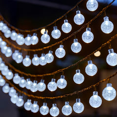 3 Pcs Of Solar Bubble Ball String Lights – 14 M Each by Snagg An Outdoor Light