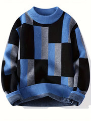 Men’s Geometric Pattern Sweater by Snagg A Jumper