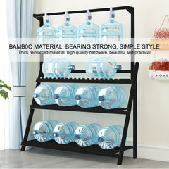 3 Tier Folding Wooden Plant Stand 144cm by Snagg A Rack