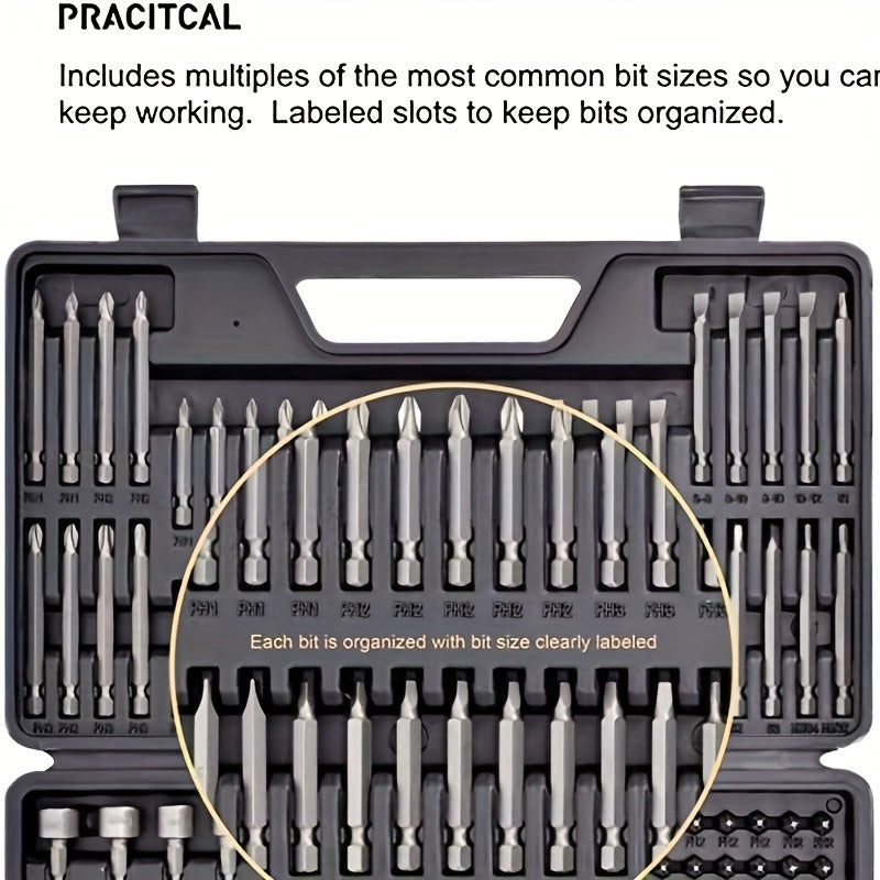 208pcs Ultimate Screwdriver Bit Set