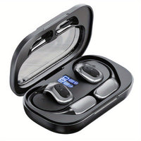 Bluetooth 5.3 Open-Ear Headphones | Directional Sound with Subwoofer & Premium Audio by Snagg An EarBud