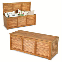 Heavy Duty Wood Storage Bench by Snagg A Box
