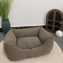 Orthopedic Washable Non-Slip Dog Bed with Raised Edges by Snagg A Pet Bed