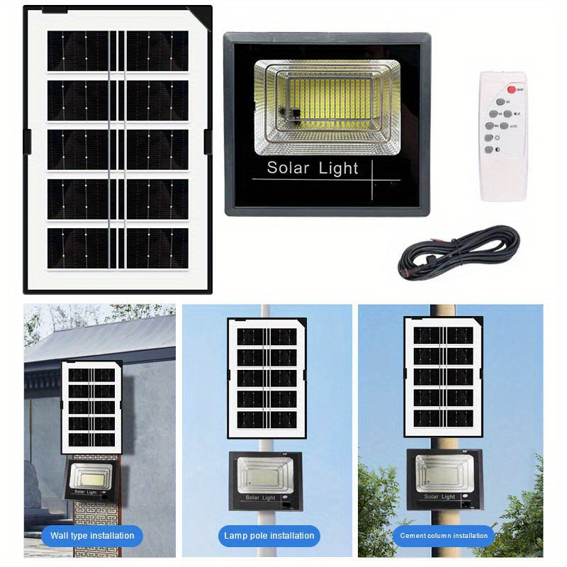 2 Pack Solar Lights with Remote – 6000K Bright White by Snagg An Outdoor Light