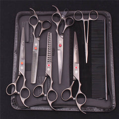 7pcs Professional Pet Grooming Scissors Set - SnaggIt