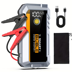 5000A UltraSafe Portable Car Battery Jump Starter – 12V - Silver - Roadside Essentials
