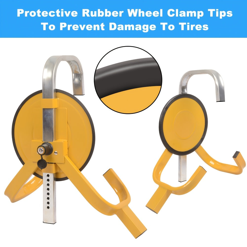 Heavy Duty Wheel Lock Clamp by Snagg A Lock Clamp