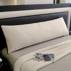 Soft Knitted 3D Massage Long Pillow – Ultra Comfort by Snagg A Pillow