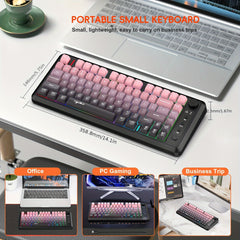81 Key Wireless Keyboard Type-C Charging & Rechargeable Battery for PC & Mac by Snagg A Keyboard