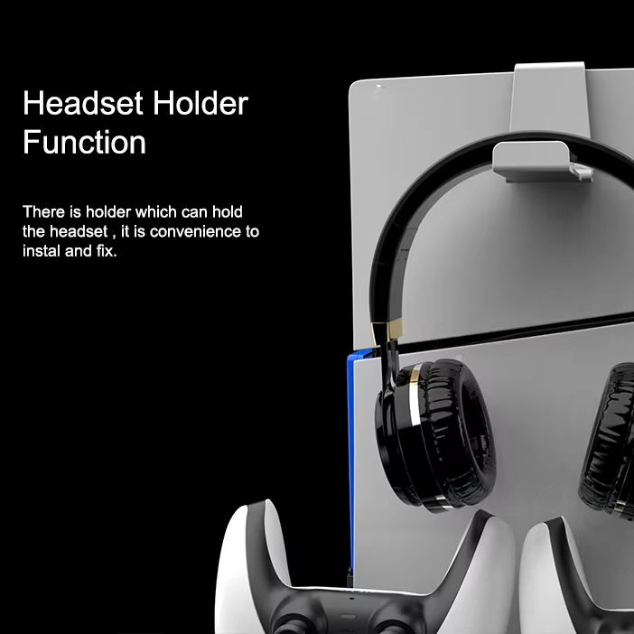 RGB Cooling & Charging Station for PS5 by Snagg A PS Stand