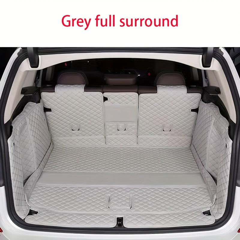 3D Faux Leather Trunk Mat by Snagg A Trunk Mat