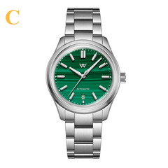 Automatic Mechanical Watch – Gemstone Series | NH35 Movement | AR-Coated Sapphire Crystal | 100M Water Resistant