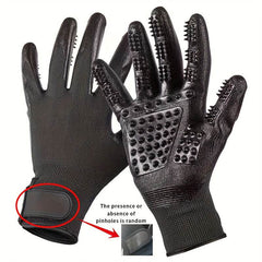 3x Pair Pet Grooming Gloves - SnaggIt