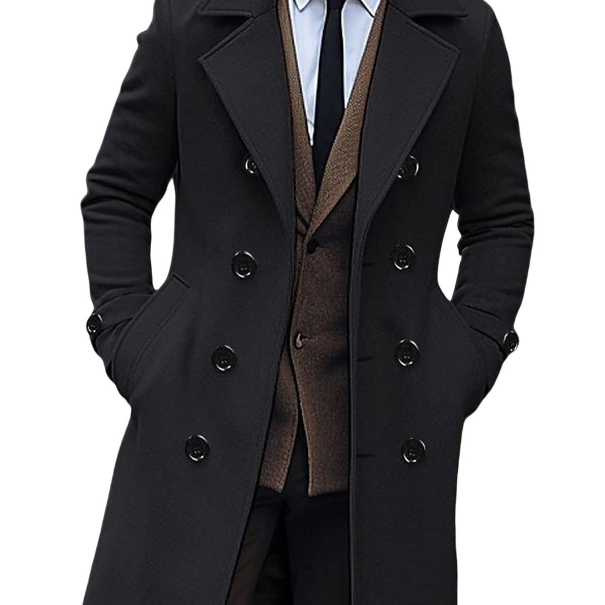 Men’s Tweed Pea Coat by Snagg A Coat
