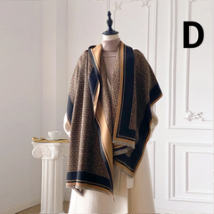 Double Sided Cashmere Feel Scarf For Women