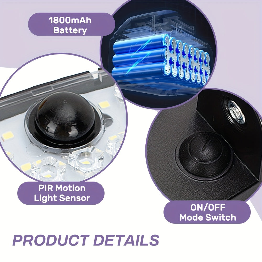 2 Pack 234 LED Outdoor Motion Sensor Solar Wall Lights by Snagg An Outdoor Light