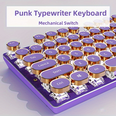 Retro Typewriter Mechanical Keyboard for PC & Laptop by Snagg A Keyboard