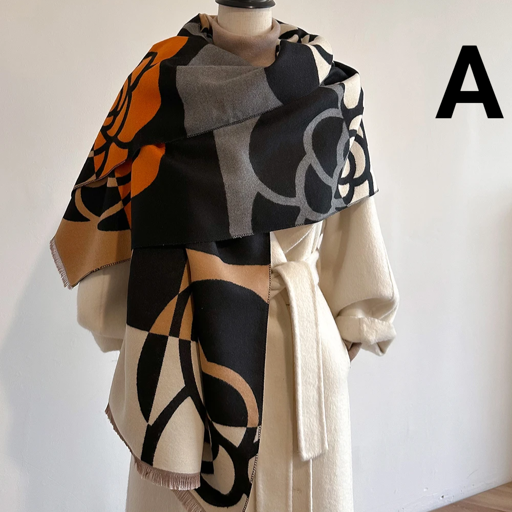 Women’s Luxury Cashmere Feel Winter Scarf For Women
